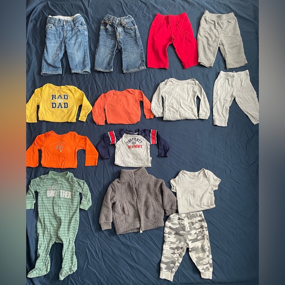 9 month boy fall/winter clothes